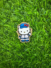 Load image into Gallery viewer, Baseball Cat Character Acrylic Blank &amp; Decal Set
