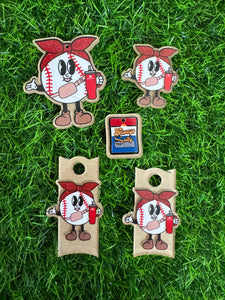 Baseball Cutie Acrylic Blank & Decal Set Collection
