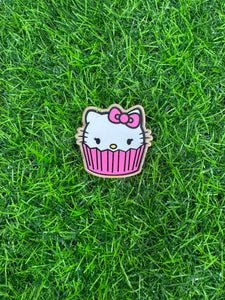 Cupcake Cat Character Acrylic Blank & Decal Set