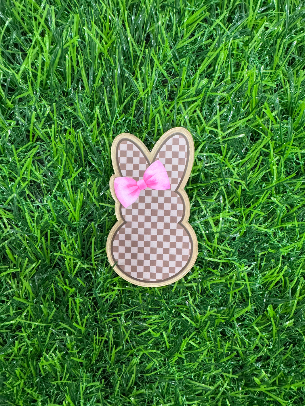 Bunny Easter Acrylic Blank & Decal Set