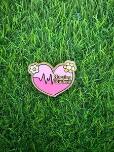 Medical Heart Acrylic Blank & Decal Set