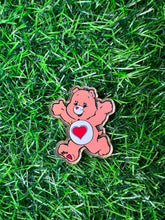Load image into Gallery viewer, Heart Bear Character Acrylic Blank &amp; Decal Set
