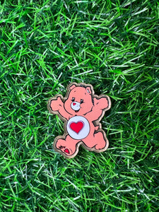 Heart Bear Character Acrylic Blank & Decal Set