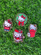 Load image into Gallery viewer, Christmas Cat Character Acrylic Blank &amp; Decal Set
