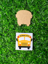 Load image into Gallery viewer, School Bus Acrylic Blank &amp; Decal Set
